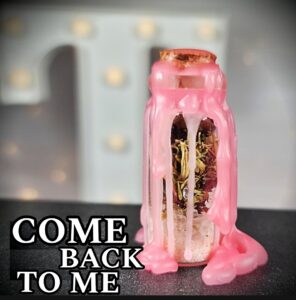 Come Back Me Spell jar Manifest A specific person, manifest love, love spell bottle, love spell jar kit, marriage spell bottle kit